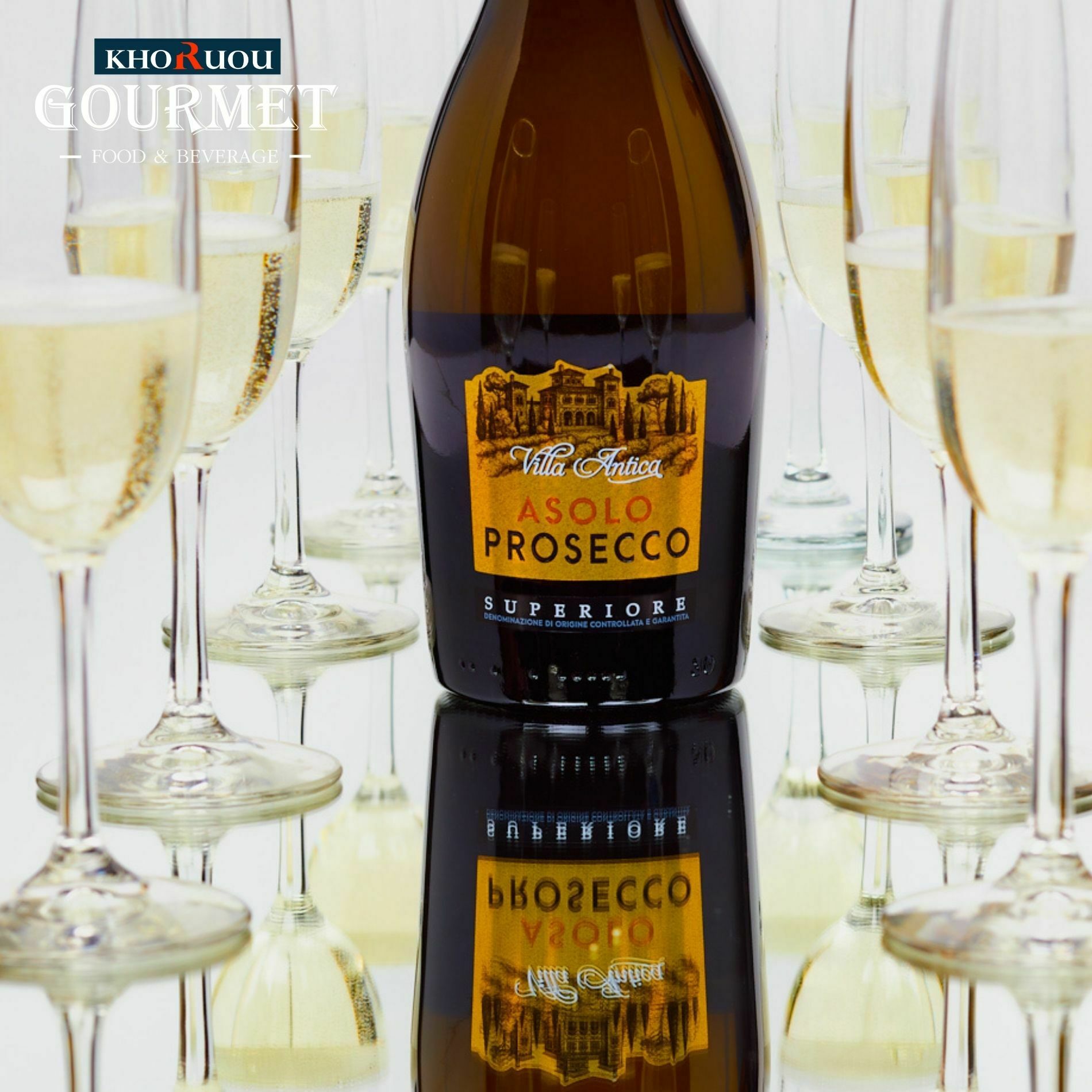 Đối với những người mới bắt đầu tập tành fall-in-love với rượu vang. Prosecco để lại nhiều ấn tượng cũng như đánh giá phải lòng vô cùng chất lượng.