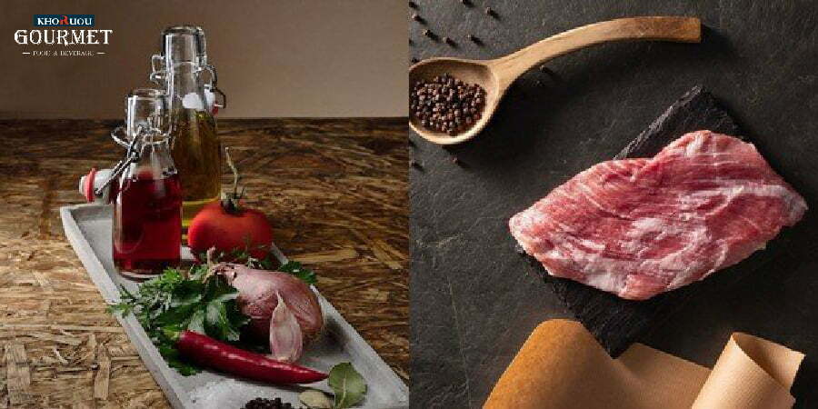 Các bước thực hiện và những nguyên liệu đơn gián khi chế biến món thịt heo Iberico đút lò