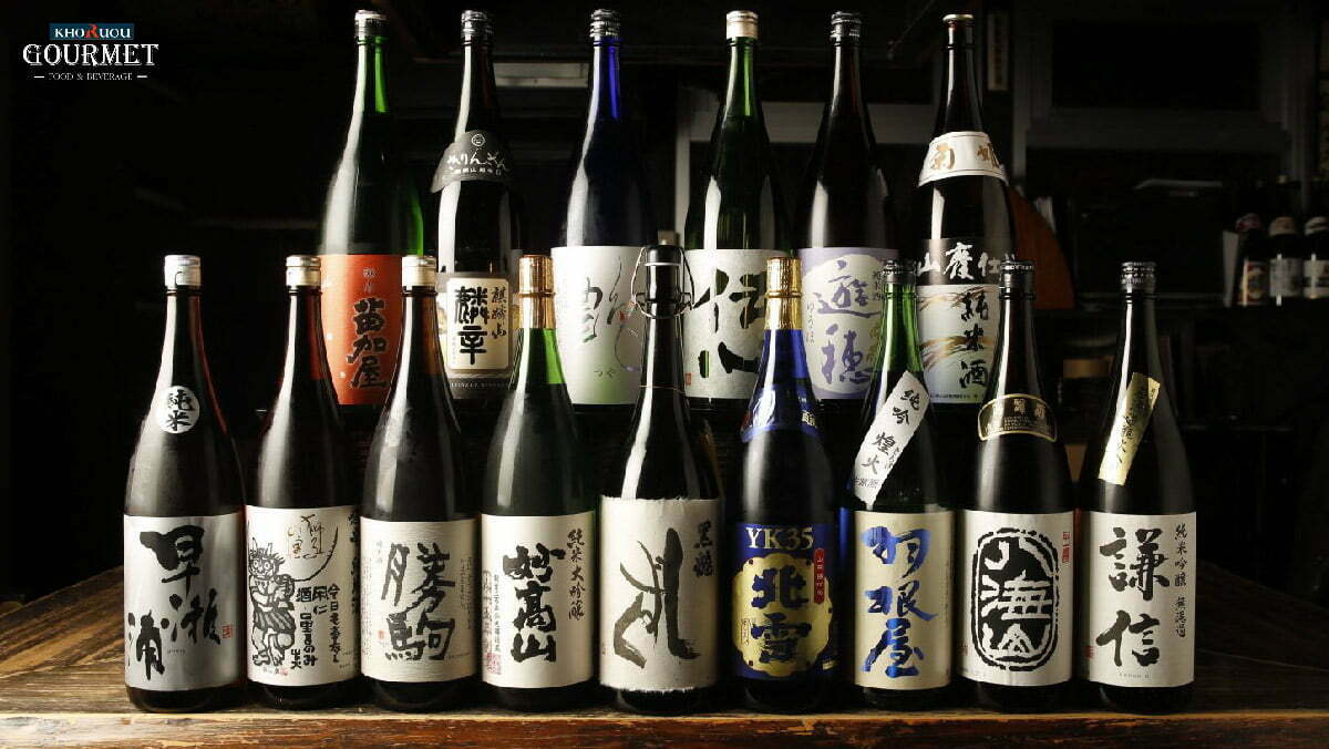 Rượu Sake Nihonshu Nhật nổi tiếng thơm và dễ uống