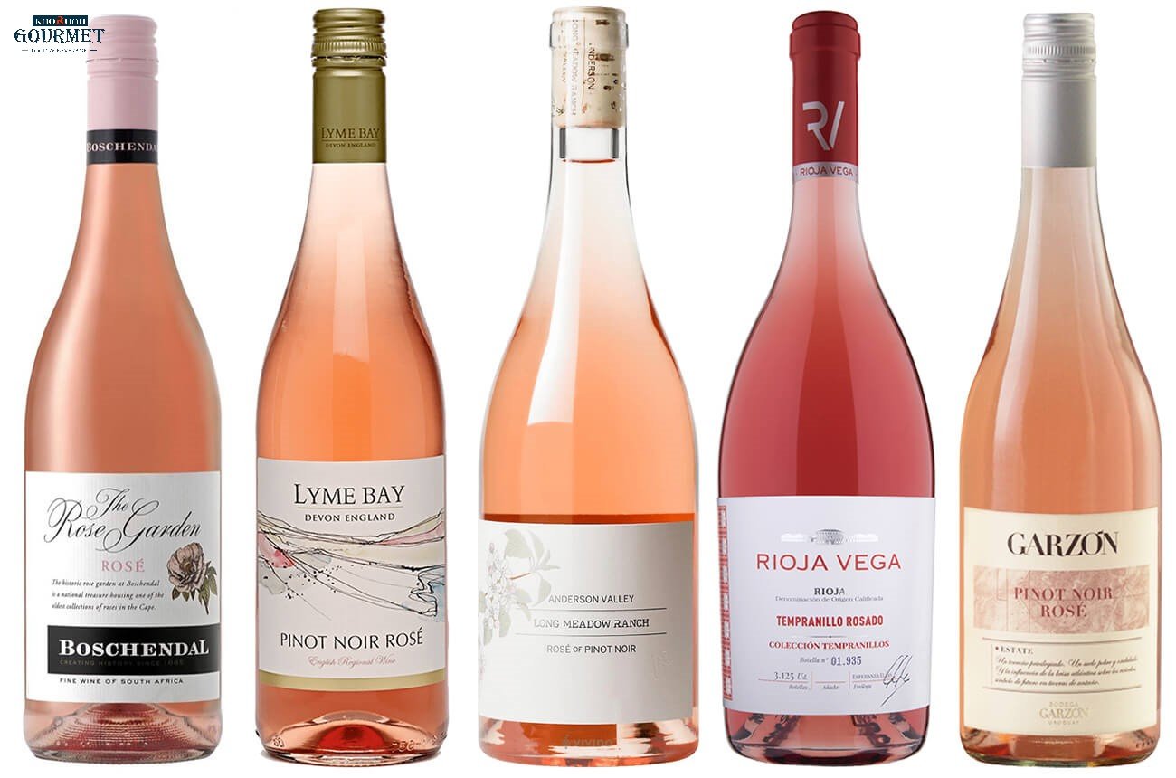 Loại rượu Pháp phổ biến Mouton Cadet Ice Rose Vin de France thuộc dòng rượu vang hồng của Pháp