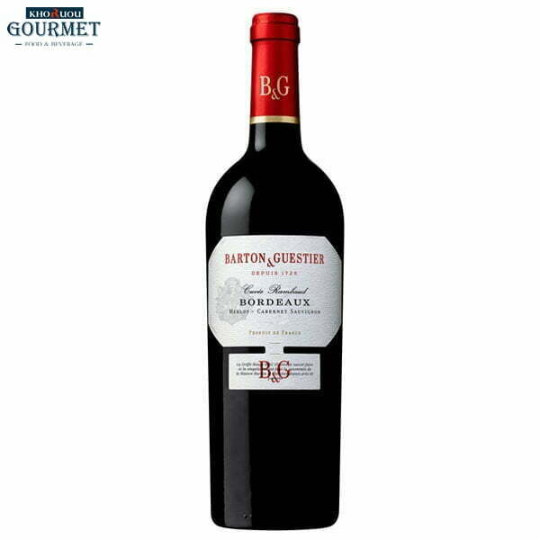 Rượu vang B&G Bordeaux Rouge – AOP Bordeaux