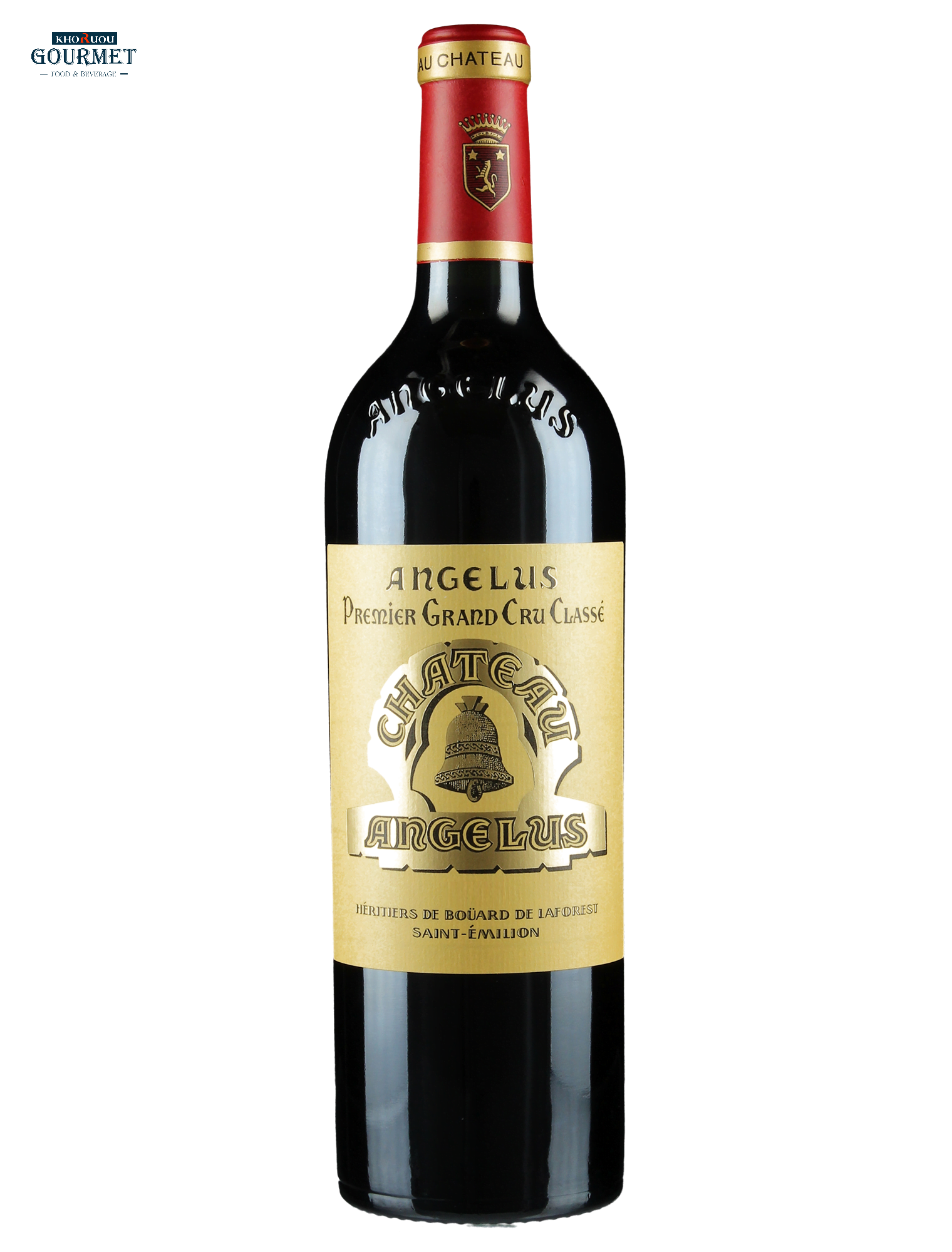 Rượu vang đỏ Chateau Angelus là một dòng rượu vang hoàng gia nằm trong phân hạng rượu vang đỏ cao cấp Premier (1er) Grand Cru Classe A