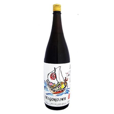 Rượu Sake Chigonoiwa Kasen Takarabune Label Futsushu 15%-16% 1800ml
