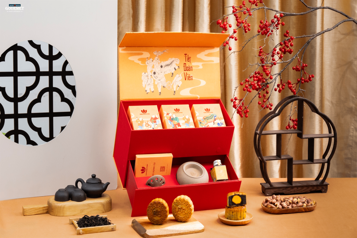 Hộp quà bánh trung thu cao cấp