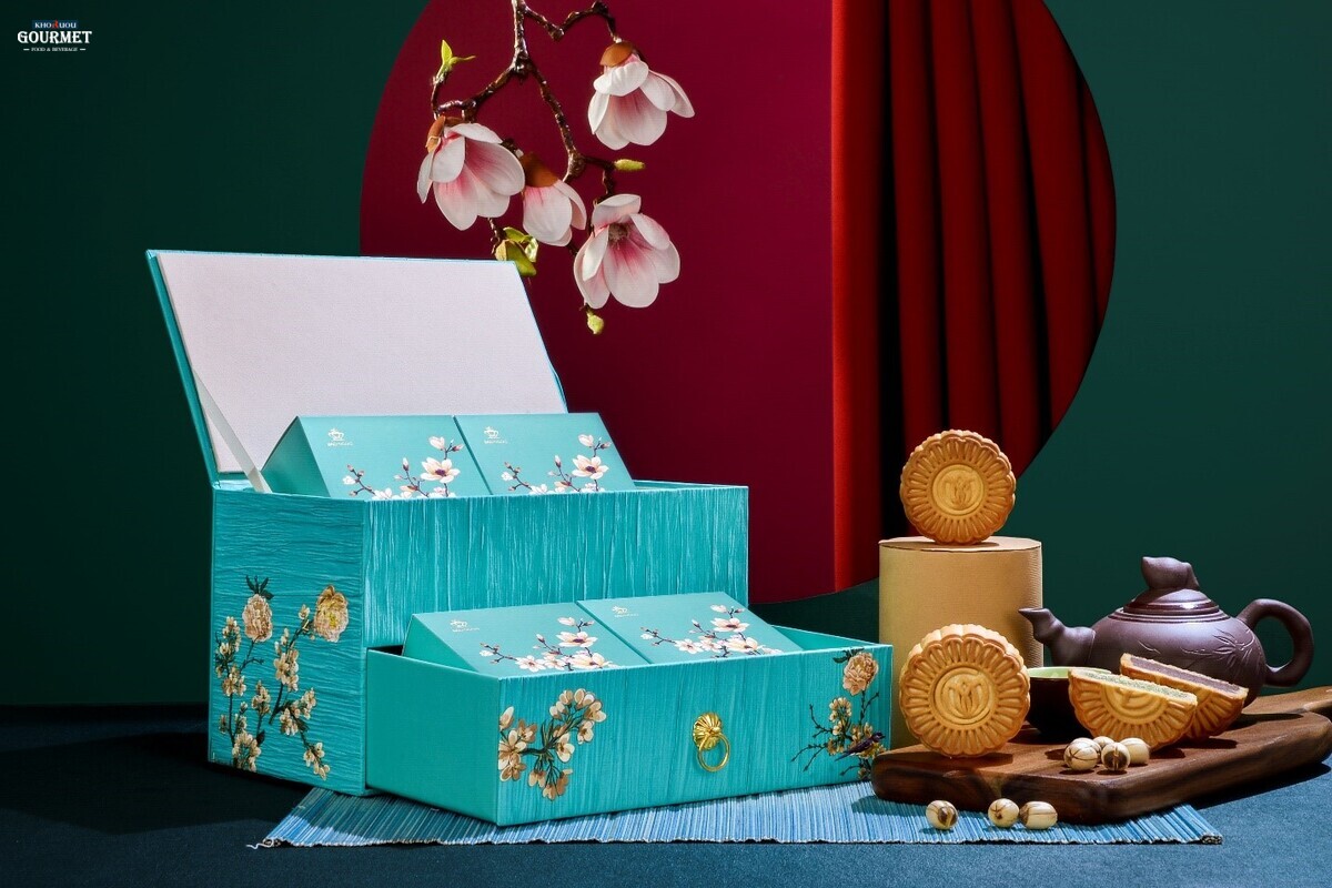 Hộp quà bánh trung thu cao cấp Hộp quà bánh trung thu cao cấp