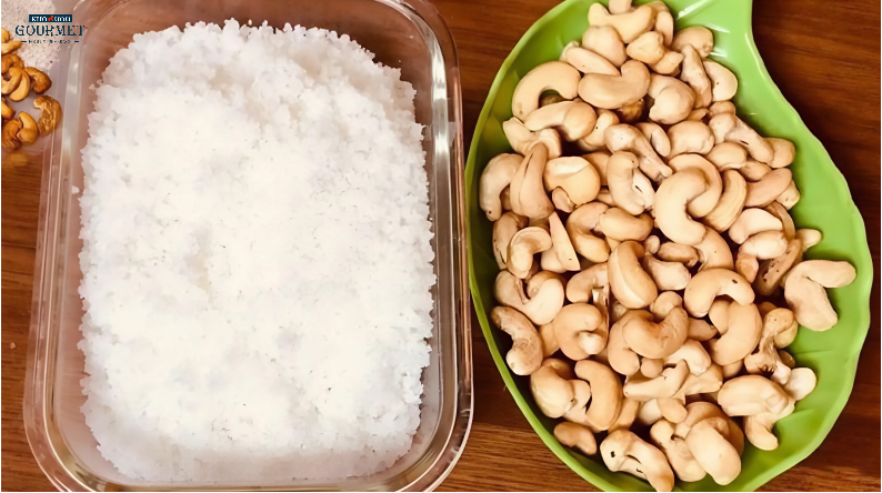 Chọn chảo, gia vị và nguyên liệu tươi ngon là bí quyết để có hạt điều rang muối thơm ngon, hấp dẫn